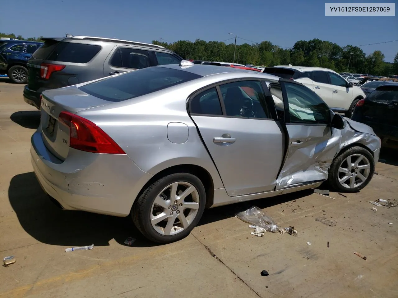 2014 Volvo S60 T5 VIN: YV1612FS0E1287069 Lot: 68233724