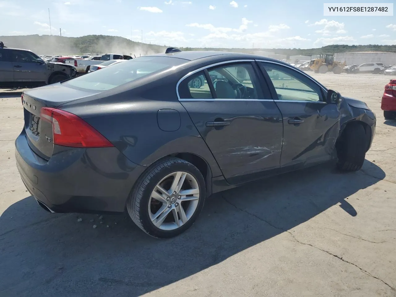 2014 Volvo S60 T5 VIN: YV1612FS8E1287482 Lot: 69100394