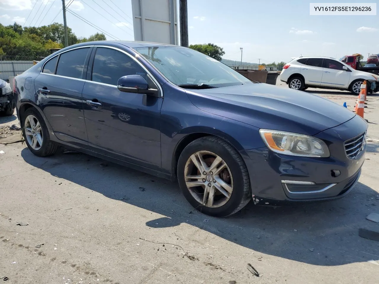 2014 Volvo S60 T5 VIN: YV1612FS5E1296236 Lot: 69114544