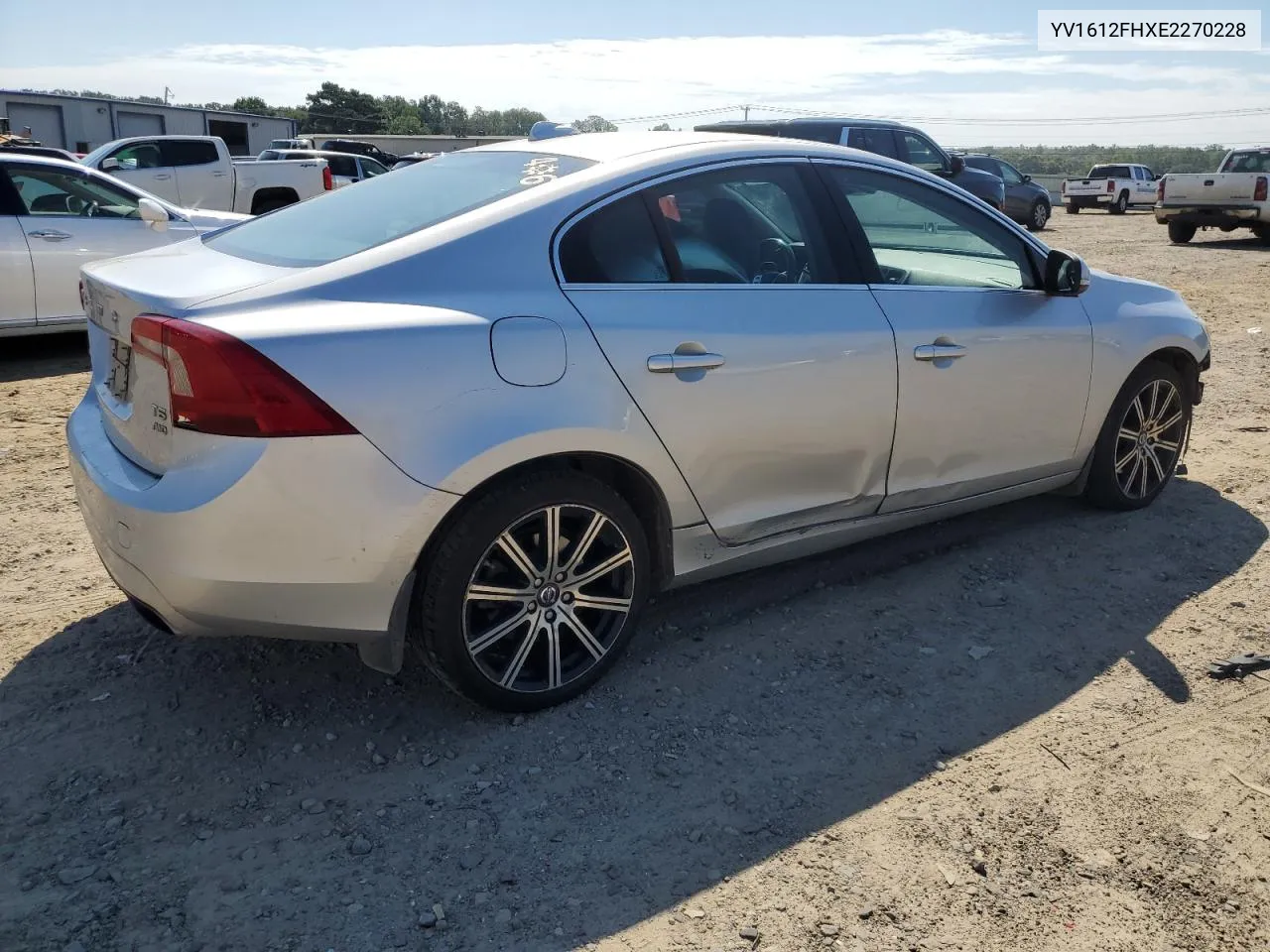 2014 Volvo S60 T5 VIN: YV1612FHXE2270228 Lot: 69610074