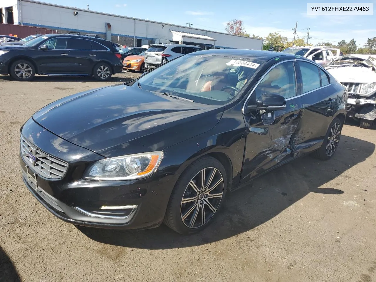 2014 Volvo S60 T5 VIN: YV1612FHXE2279463 Lot: 73534414