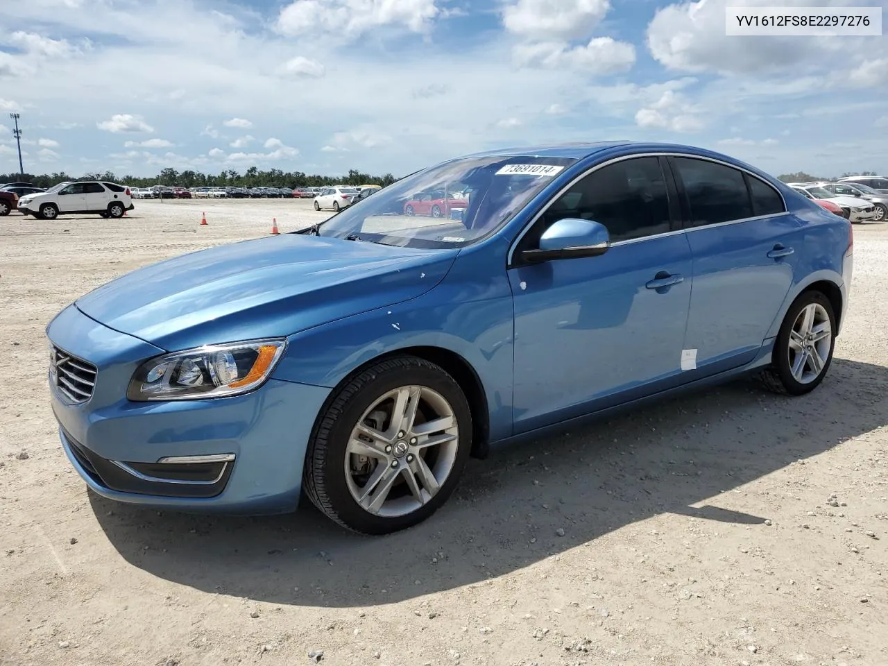 2014 Volvo S60 T5 VIN: YV1612FS8E2297276 Lot: 73691014