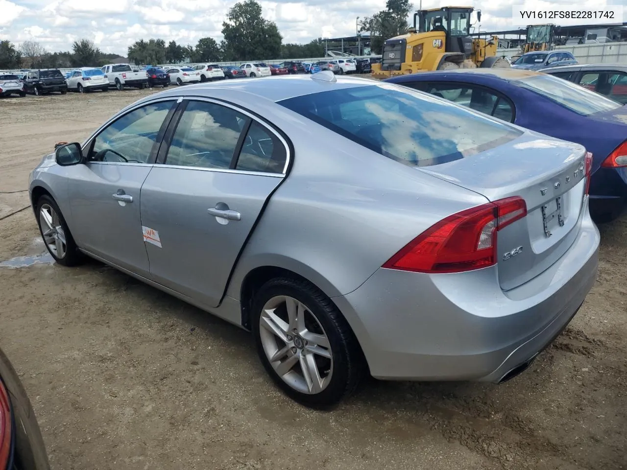 2014 Volvo S60 T5 VIN: YV1612FS8E2281742 Lot: 73887174