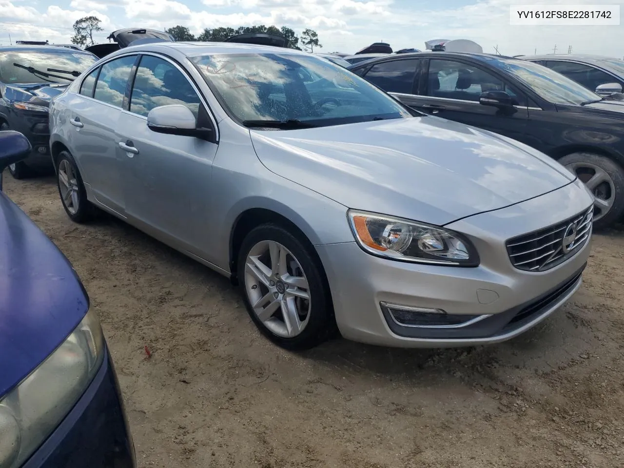 2014 Volvo S60 T5 VIN: YV1612FS8E2281742 Lot: 73887174