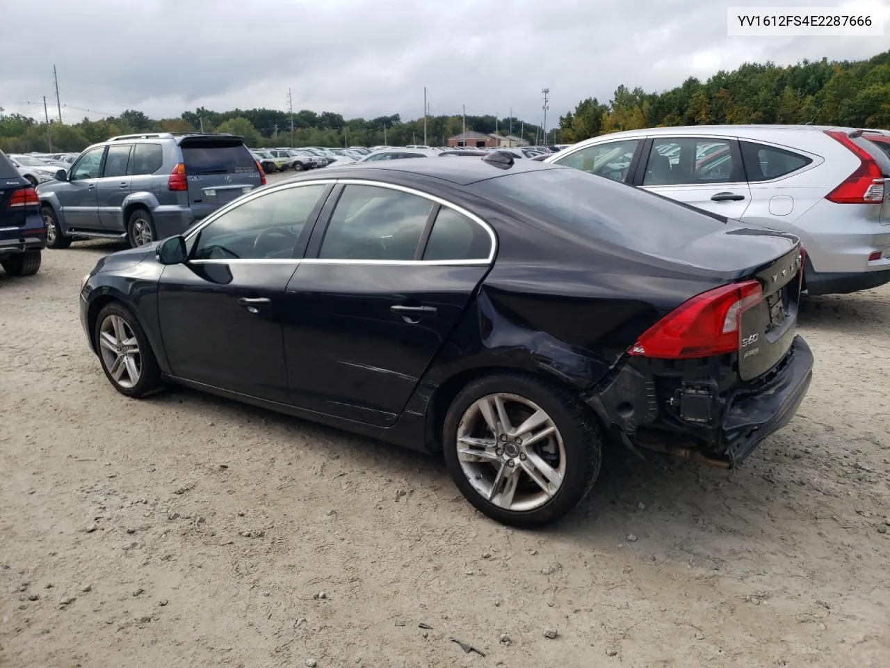 2014 Volvo S60 T5 VIN: YV1612FS4E2287666 Lot: 73956614