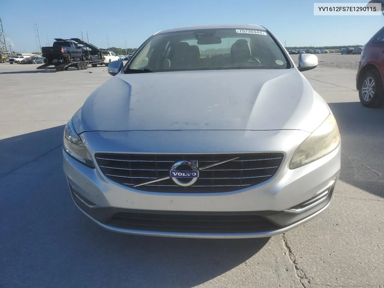 2014 Volvo S60 T5 VIN: YV1612FS7E1290115 Lot: 75730444