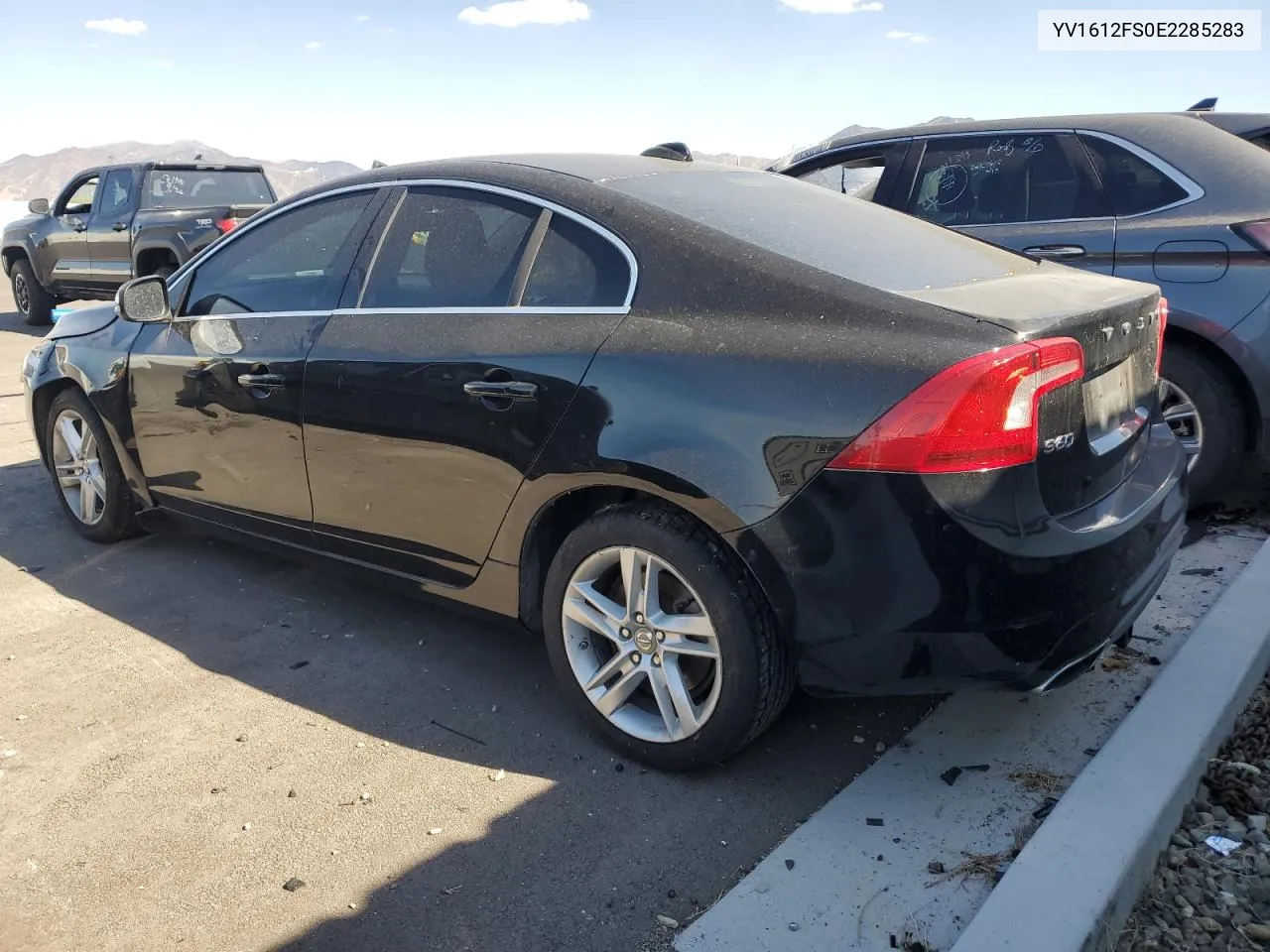 2014 Volvo S60 T5 VIN: YV1612FS0E2285283 Lot: 76019334