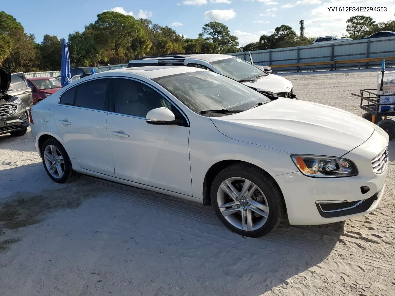 YV1612FS4E2294553 2014 Volvo S60 T5