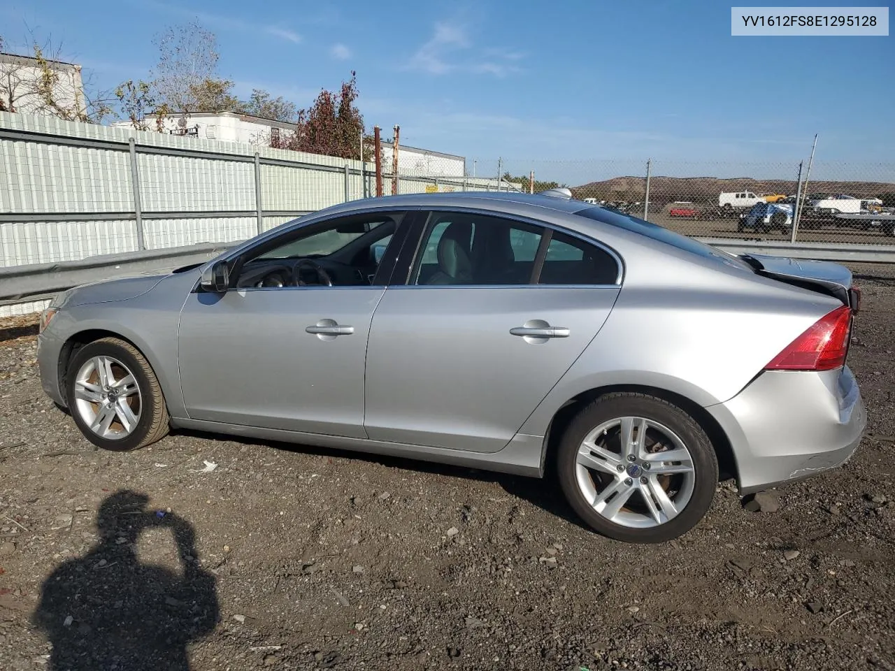 2014 Volvo S60 T5 VIN: YV1612FS8E1295128 Lot: 76869174