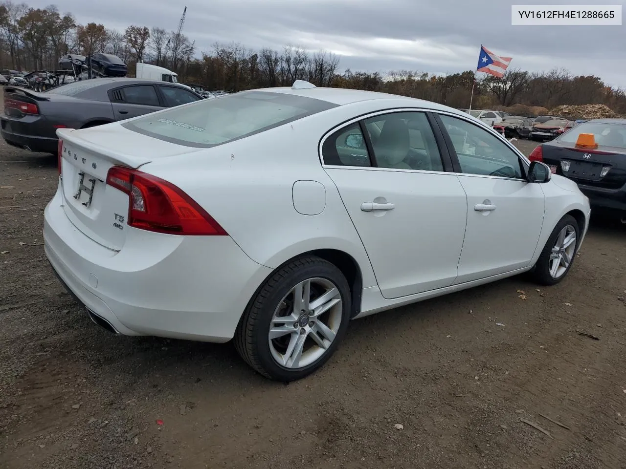 2014 Volvo S60 T5 VIN: YV1612FH4E1288665 Lot: 78118204