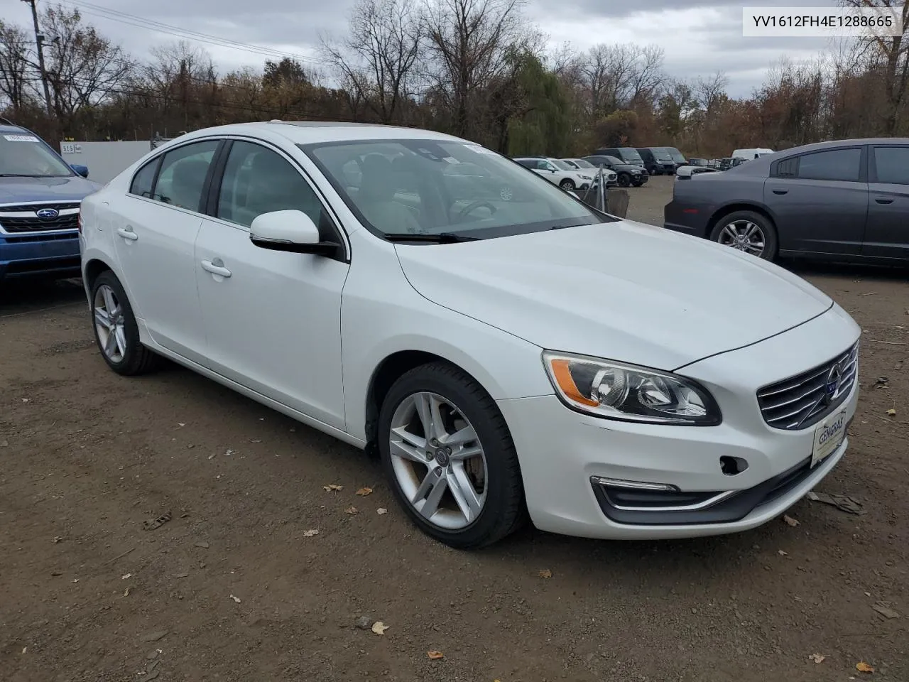 2014 Volvo S60 T5 VIN: YV1612FH4E1288665 Lot: 78118204