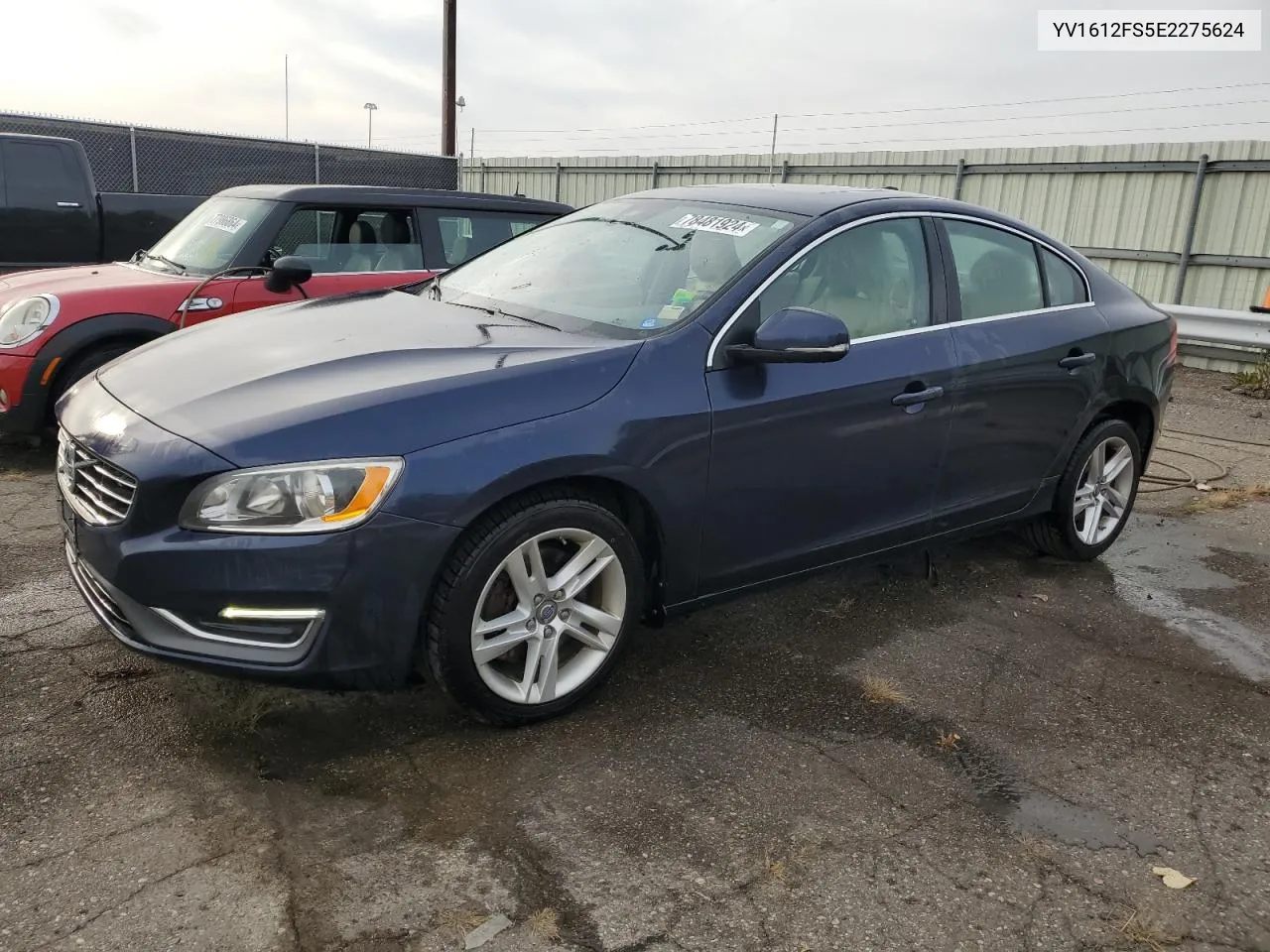 YV1612FS5E2275624 2014 Volvo S60 T5