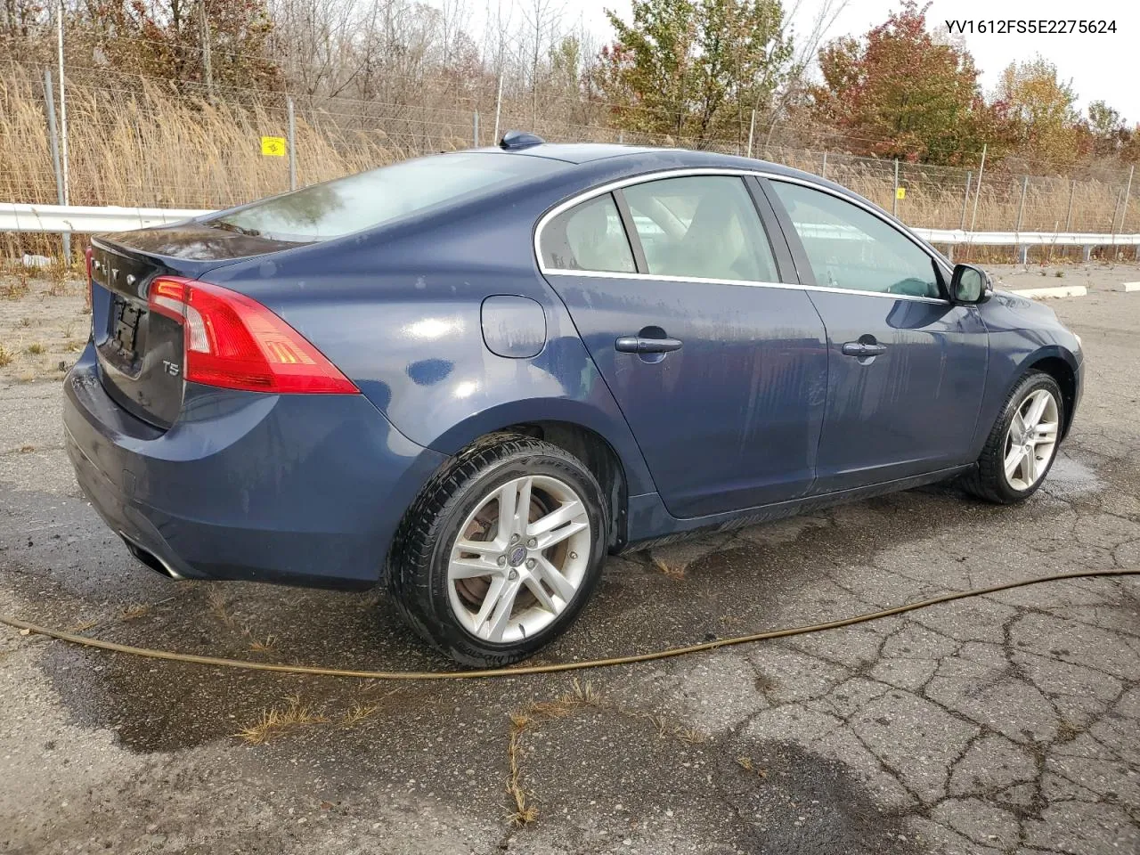 2014 Volvo S60 T5 VIN: YV1612FS5E2275624 Lot: 78481924