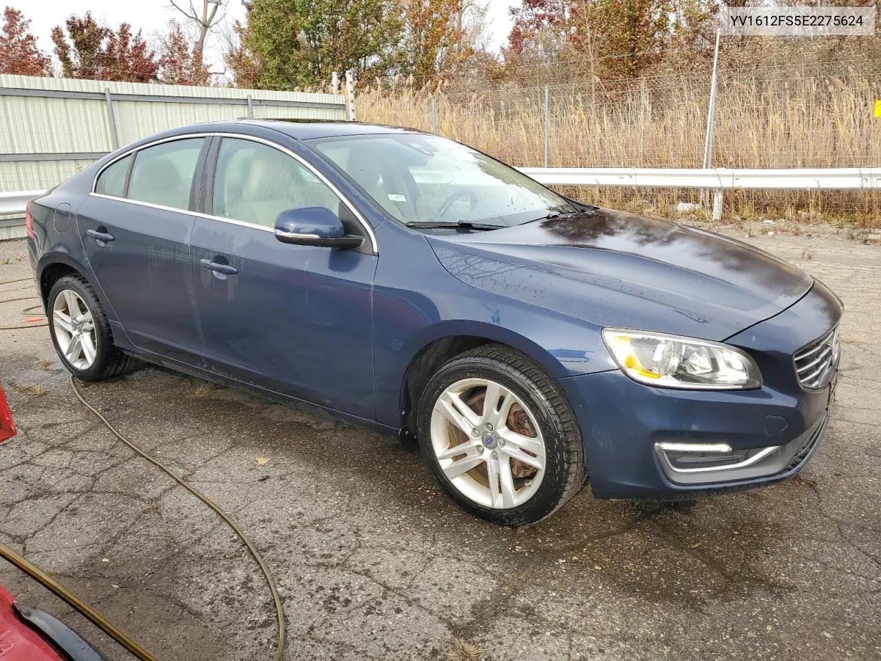 2014 Volvo S60 T5 VIN: YV1612FS5E2275624 Lot: 78481924