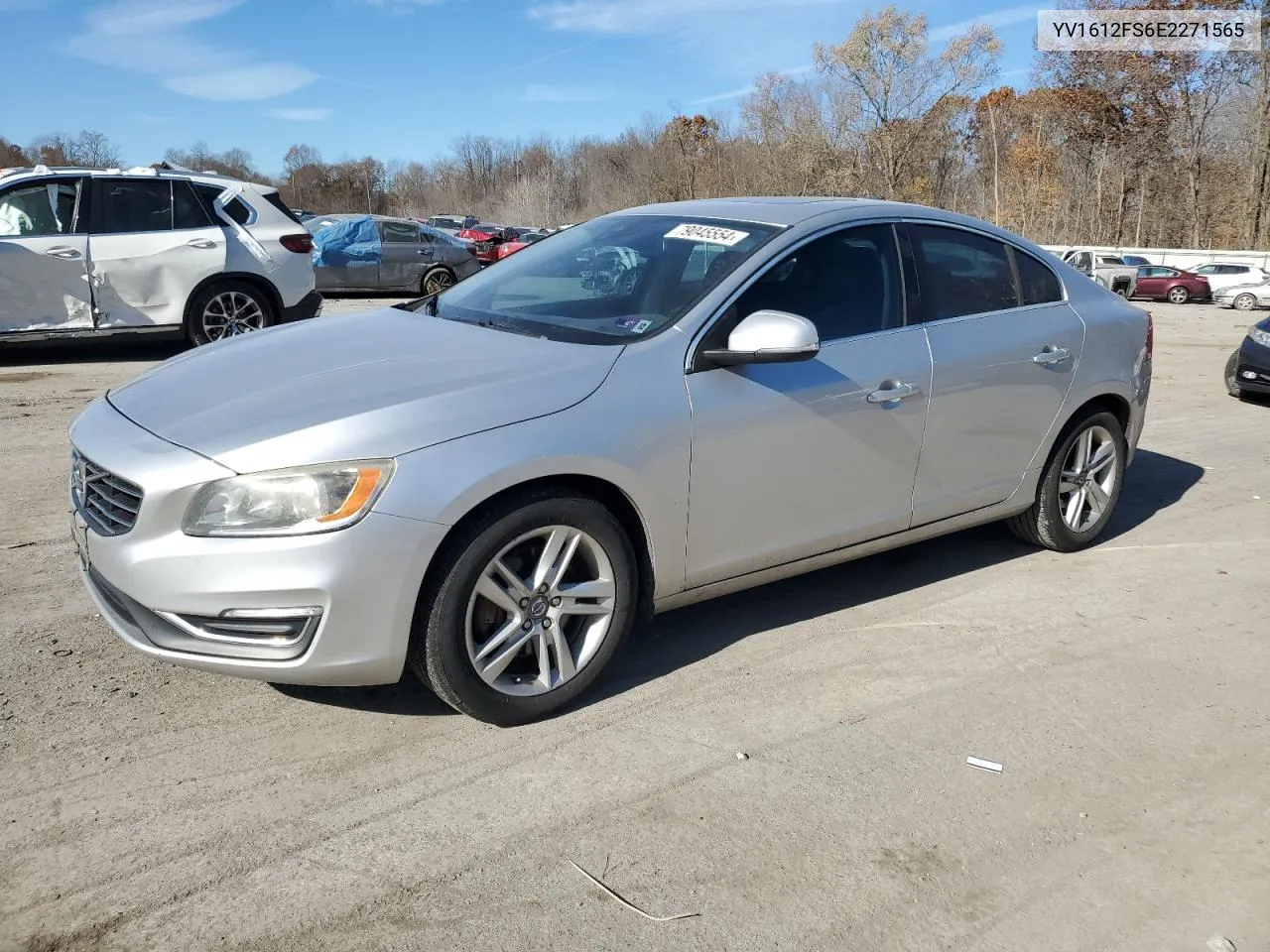 2014 Volvo S60 T5 VIN: YV1612FS6E2271565 Lot: 79045554