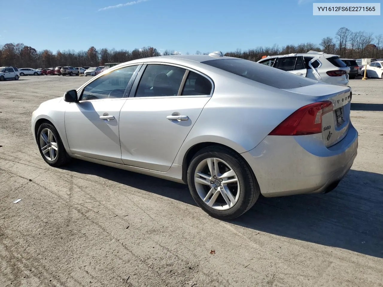 2014 Volvo S60 T5 VIN: YV1612FS6E2271565 Lot: 79045554