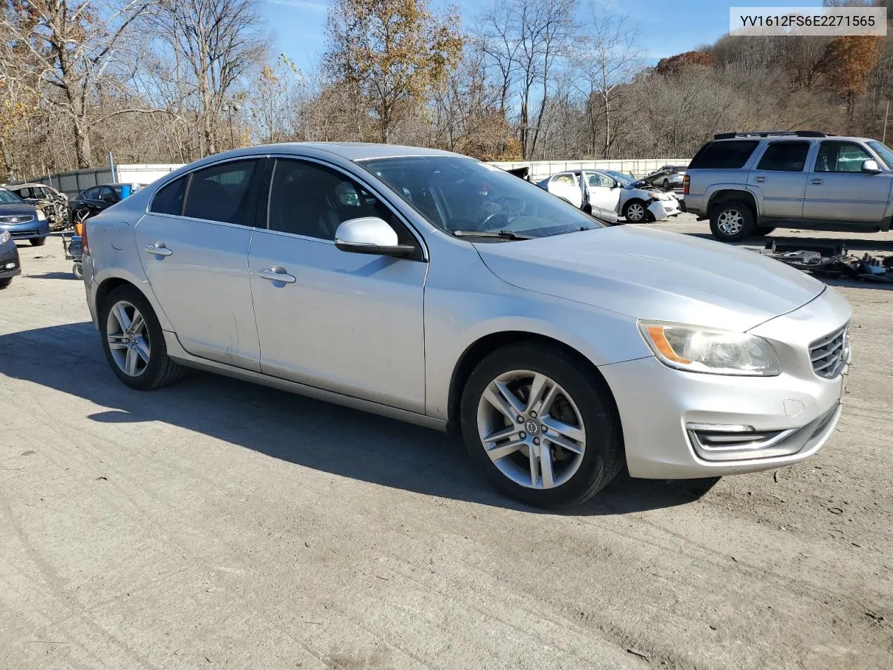 2014 Volvo S60 T5 VIN: YV1612FS6E2271565 Lot: 79045554