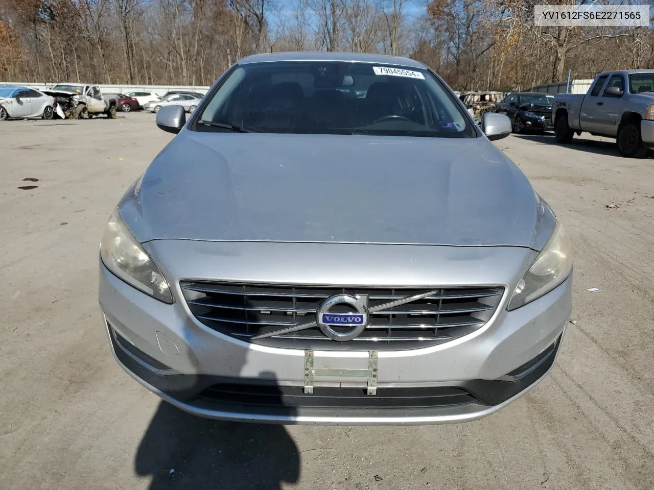 2014 Volvo S60 T5 VIN: YV1612FS6E2271565 Lot: 79045554