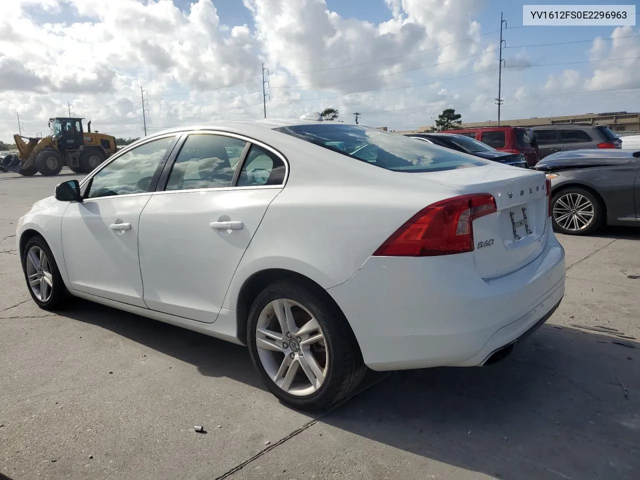 2014 Volvo S60 T5 VIN: YV1612FS0E2296963 Lot: 79111184