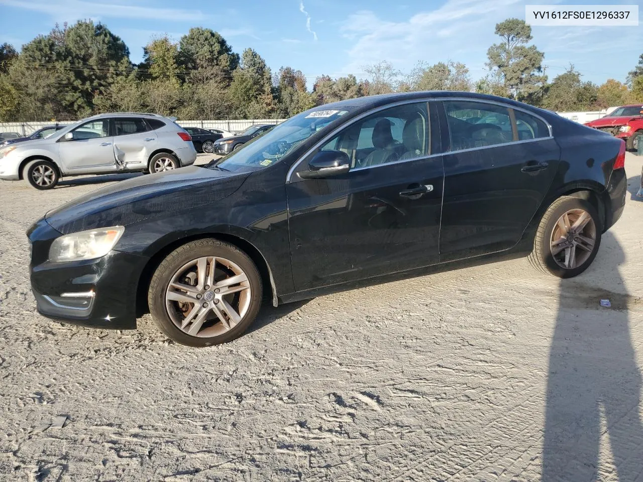 2014 Volvo S60 T5 VIN: YV1612FS0E1296337 Lot: 79696264