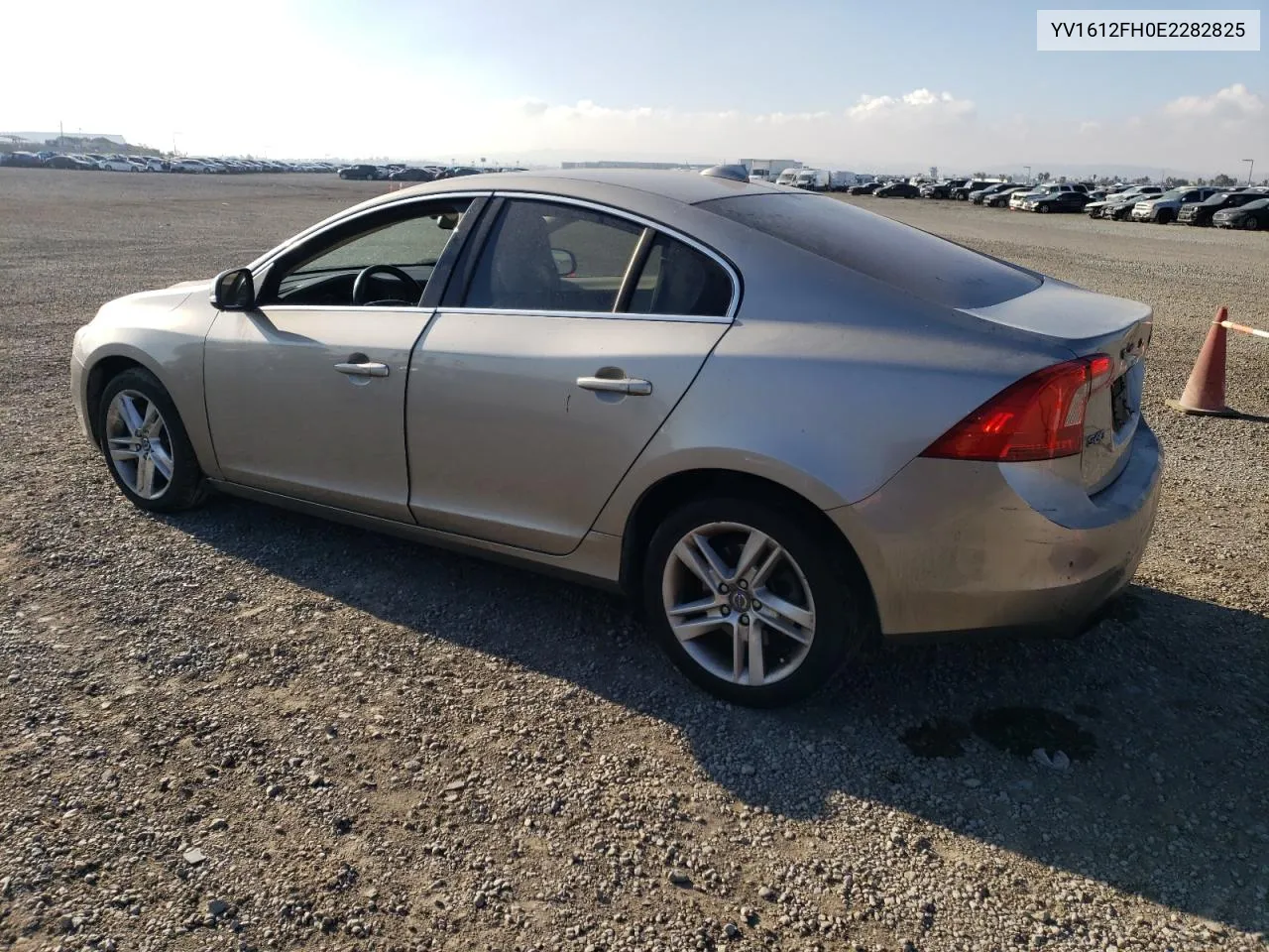 2014 Volvo S60 T5 VIN: YV1612FH0E2282825 Lot: 79852744