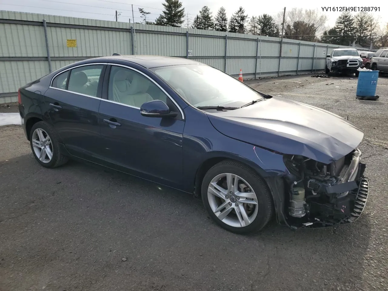 2014 Volvo S60 T5 VIN: YV1612FH9E1288791 Lot: 80077834