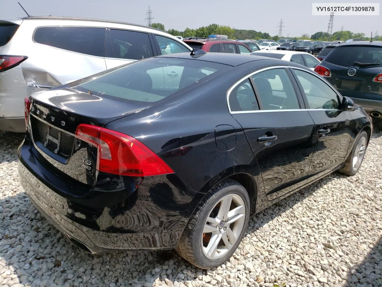 2015 Volvo S60 Premier+ VIN: YV1612TC4F1309878 Lot: 30763192