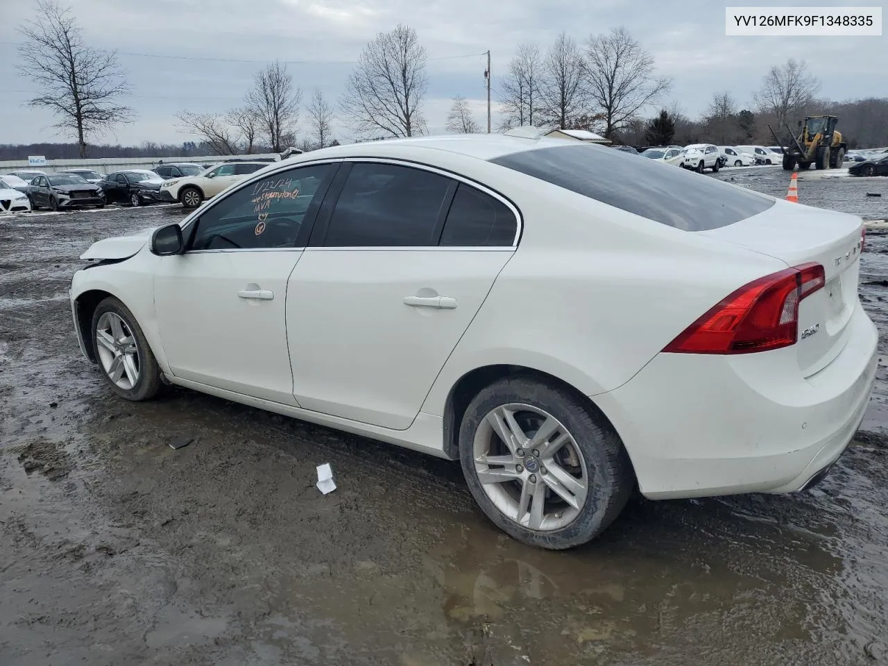 2015 Volvo S60 Premier VIN: YV126MFK9F1348335 Lot: 39824894