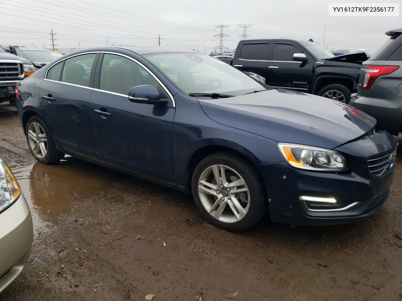 2015 Volvo S60 Premier VIN: YV1612TK9F2356177 Lot: 46695584