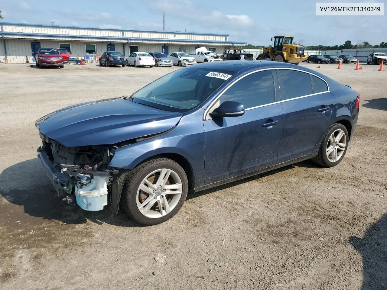 YV126MFK2F1340349 2015 Volvo S60 Premier