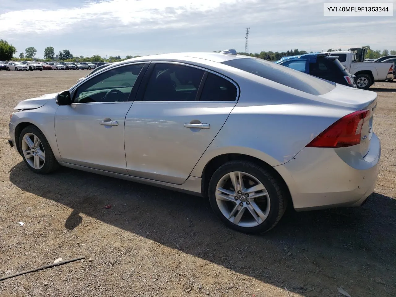 2015 Volvo S60 Premier+ VIN: YV140MFL9F1353344 Lot: 61810594