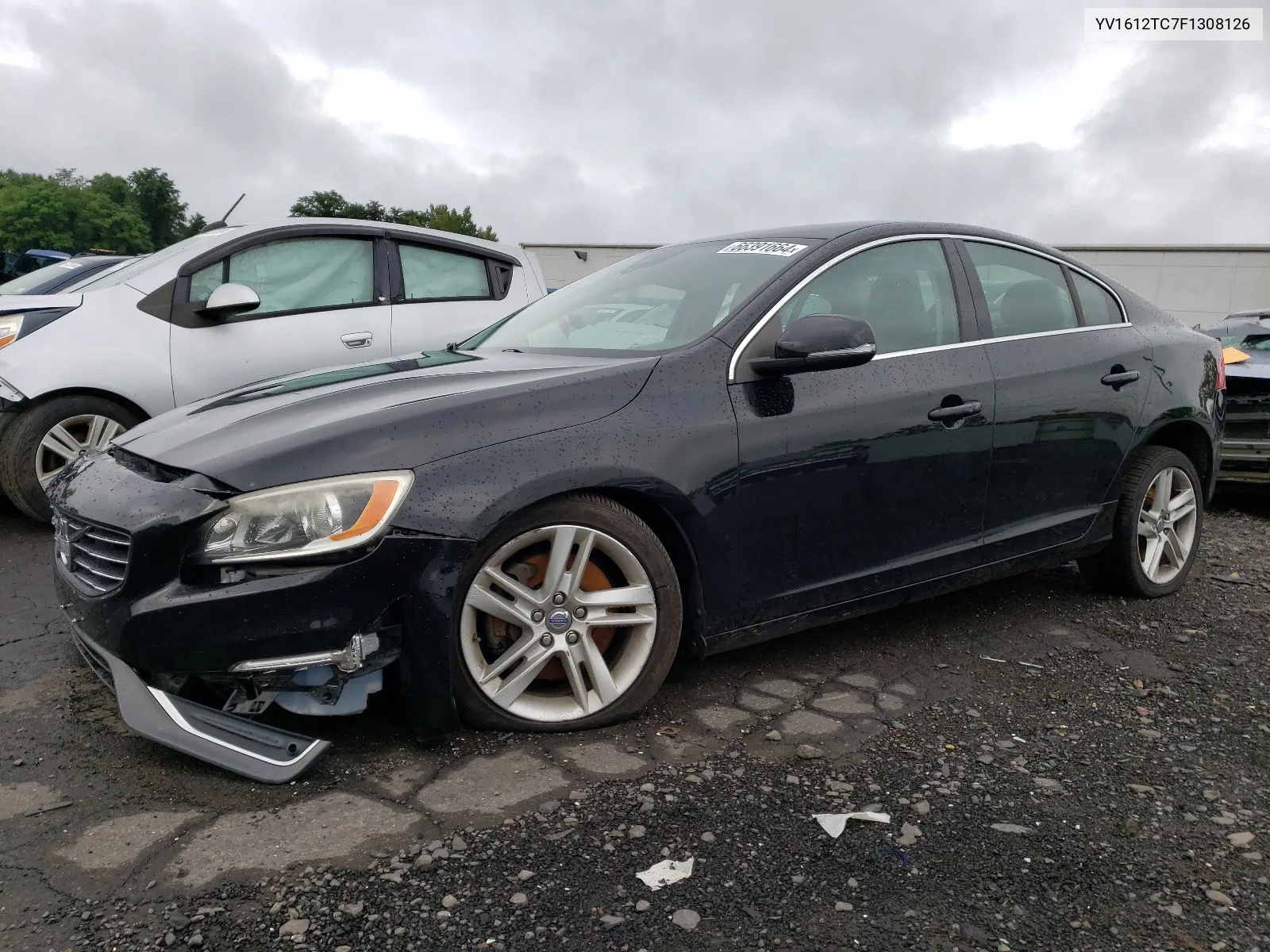 2015 Volvo S60 Premier+ VIN: YV1612TC7F1308126 Lot: 66391664