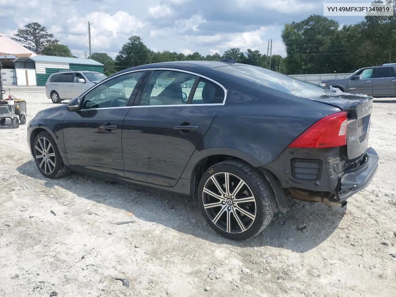 2015 Volvo S60 Premier VIN: YV149MFK3F1349819 Lot: 66590114