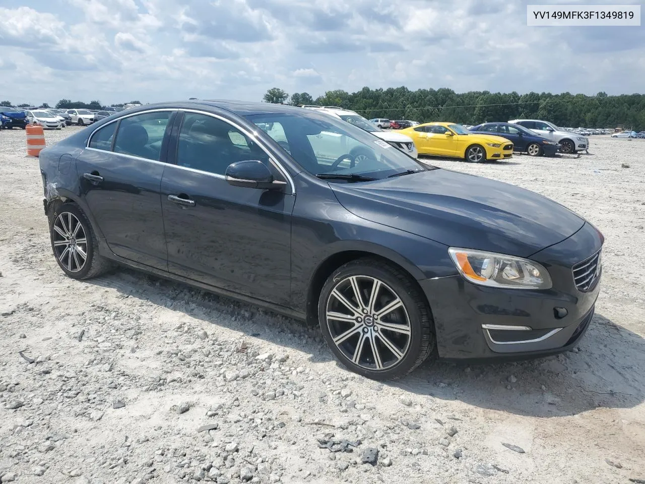 2015 Volvo S60 Premier VIN: YV149MFK3F1349819 Lot: 66590114