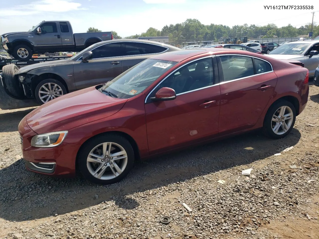 2015 Volvo S60 Platinum VIN: YV1612TM7F2335538 Lot: 68672074