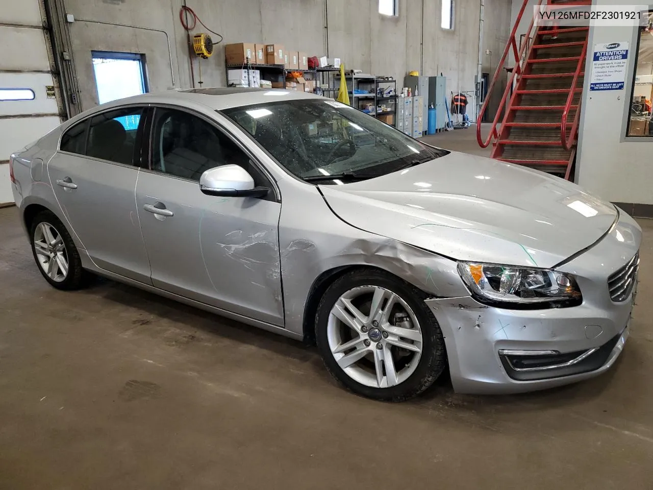 YV126MFD2F2301921 2015 Volvo S60 Platinum