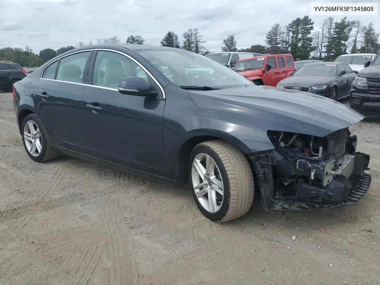 2015 Volvo S60 Premier VIN: YV126MFK5F1345805 Lot: 70886004