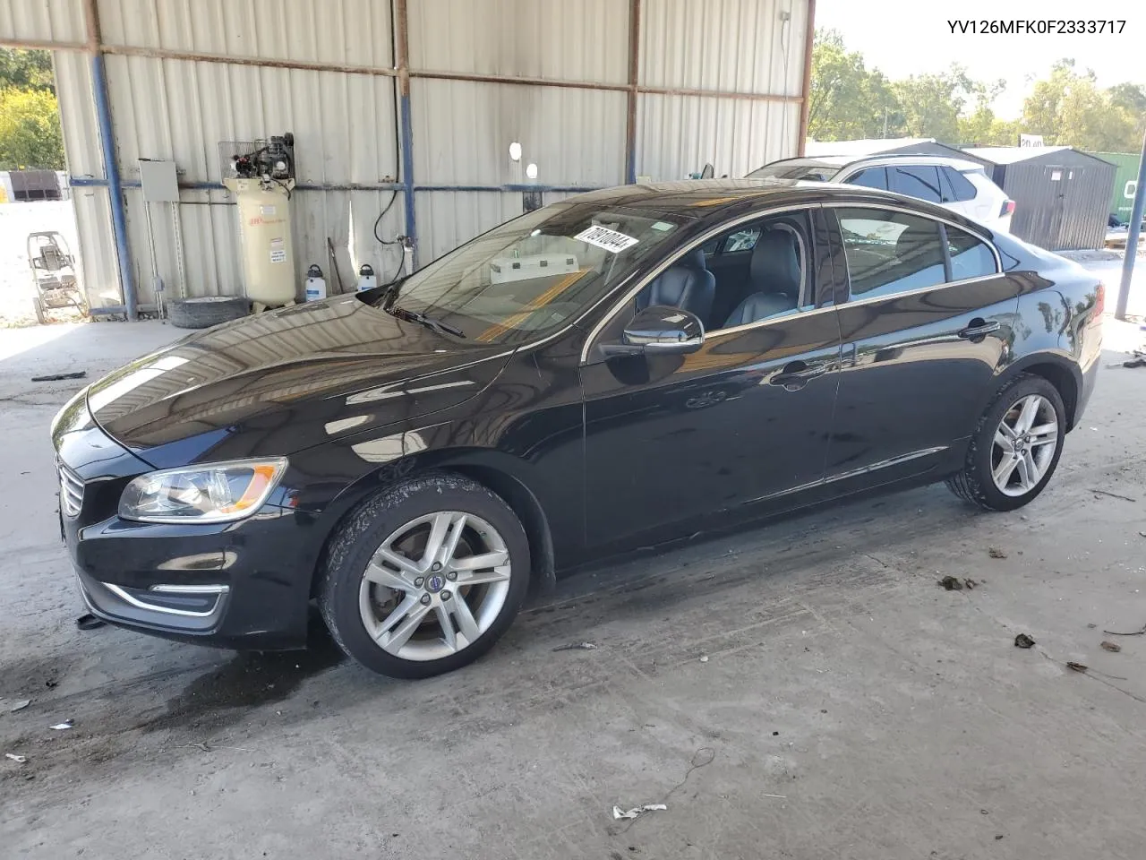 2015 Volvo S60 Premier VIN: YV126MFK0F2333717 Lot: 70910044