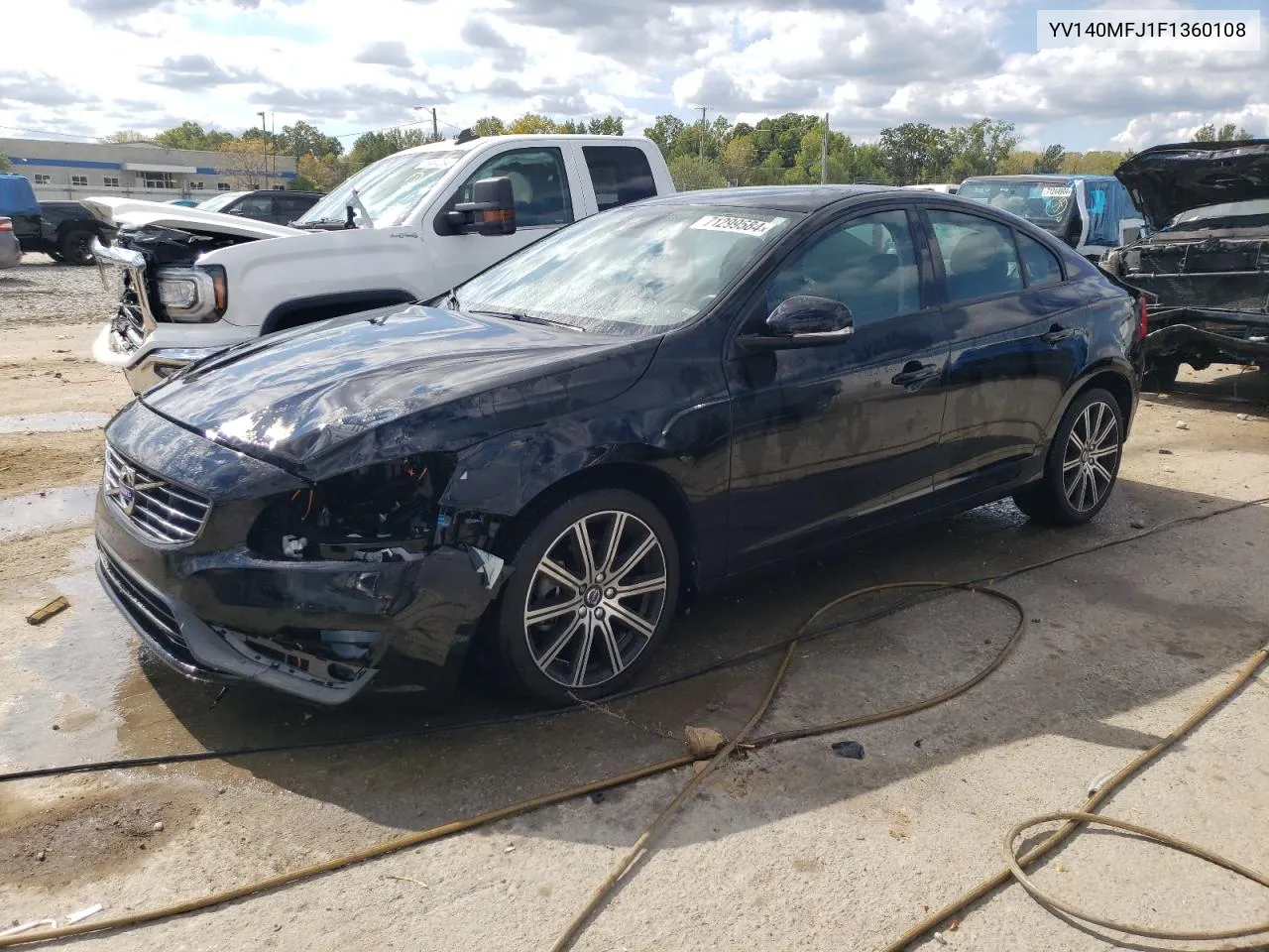 YV140MFJ1F1360108 2015 Volvo S60