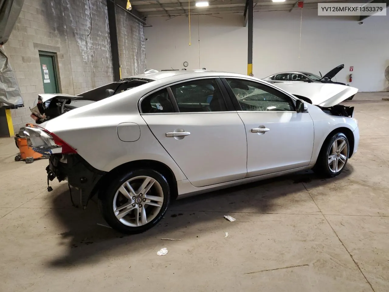 2015 Volvo S60 Premier VIN: YV126MFKXF1353379 Lot: 71545954