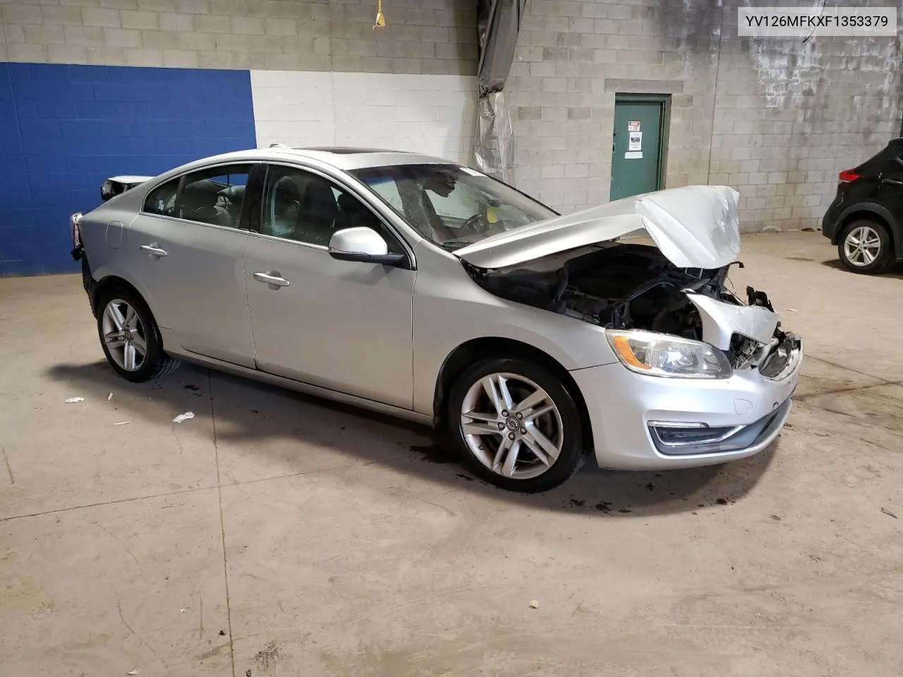 2015 Volvo S60 Premier VIN: YV126MFKXF1353379 Lot: 71545954