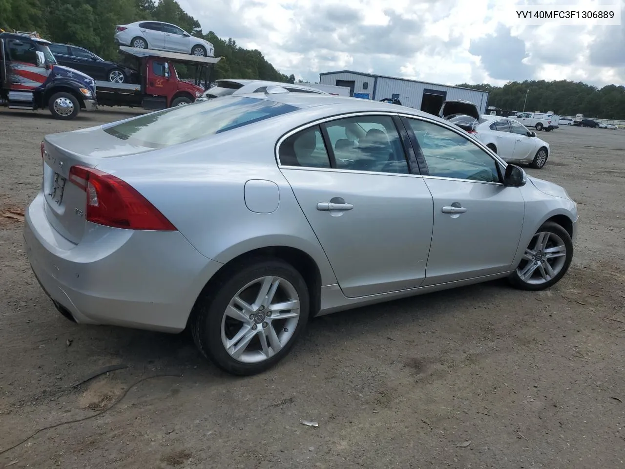 2015 Volvo S60 Premier+ VIN: YV140MFC3F1306889 Lot: 71588264