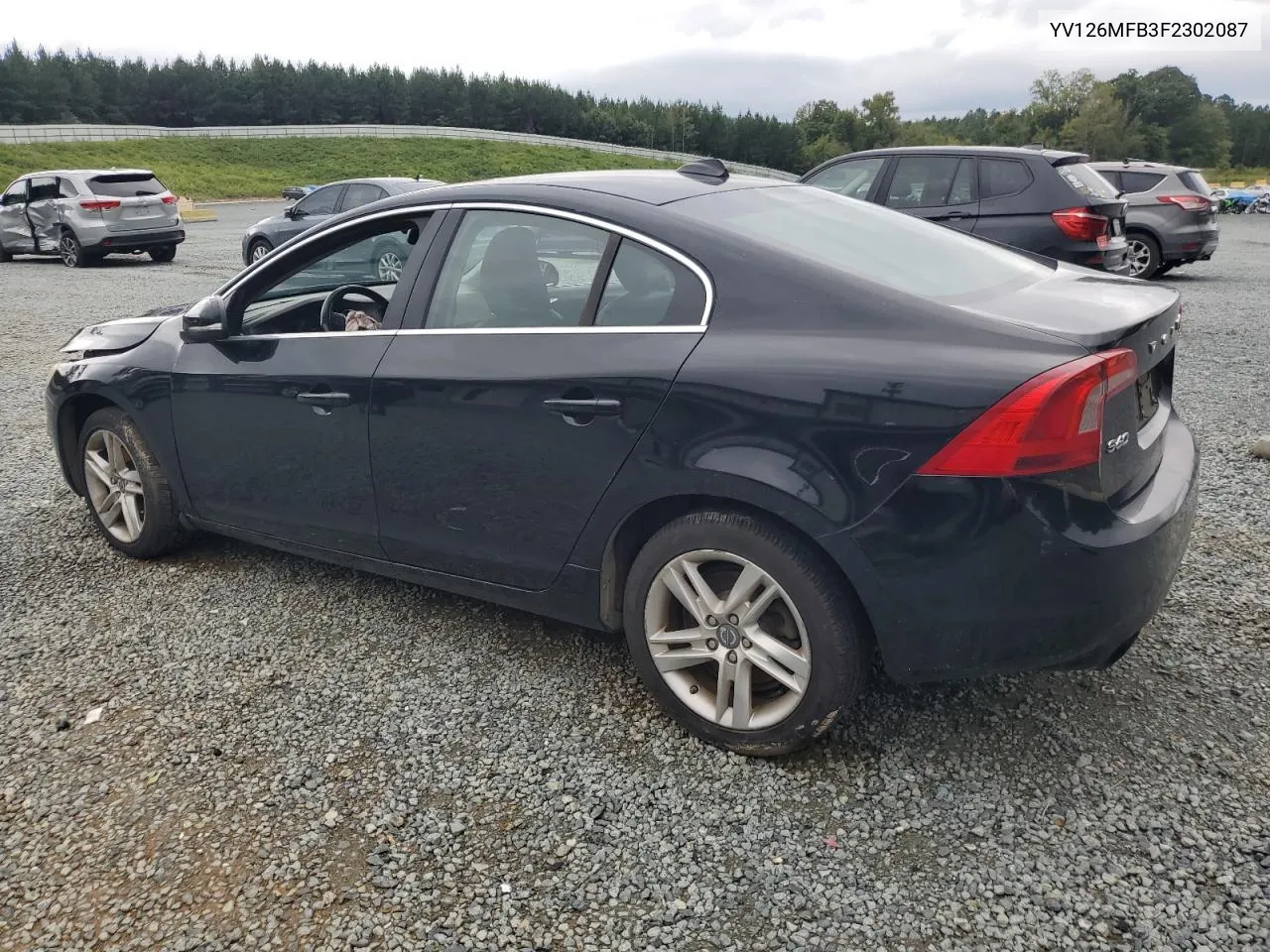 2015 Volvo S60 Premier VIN: YV126MFB3F2302087 Lot: 72052694