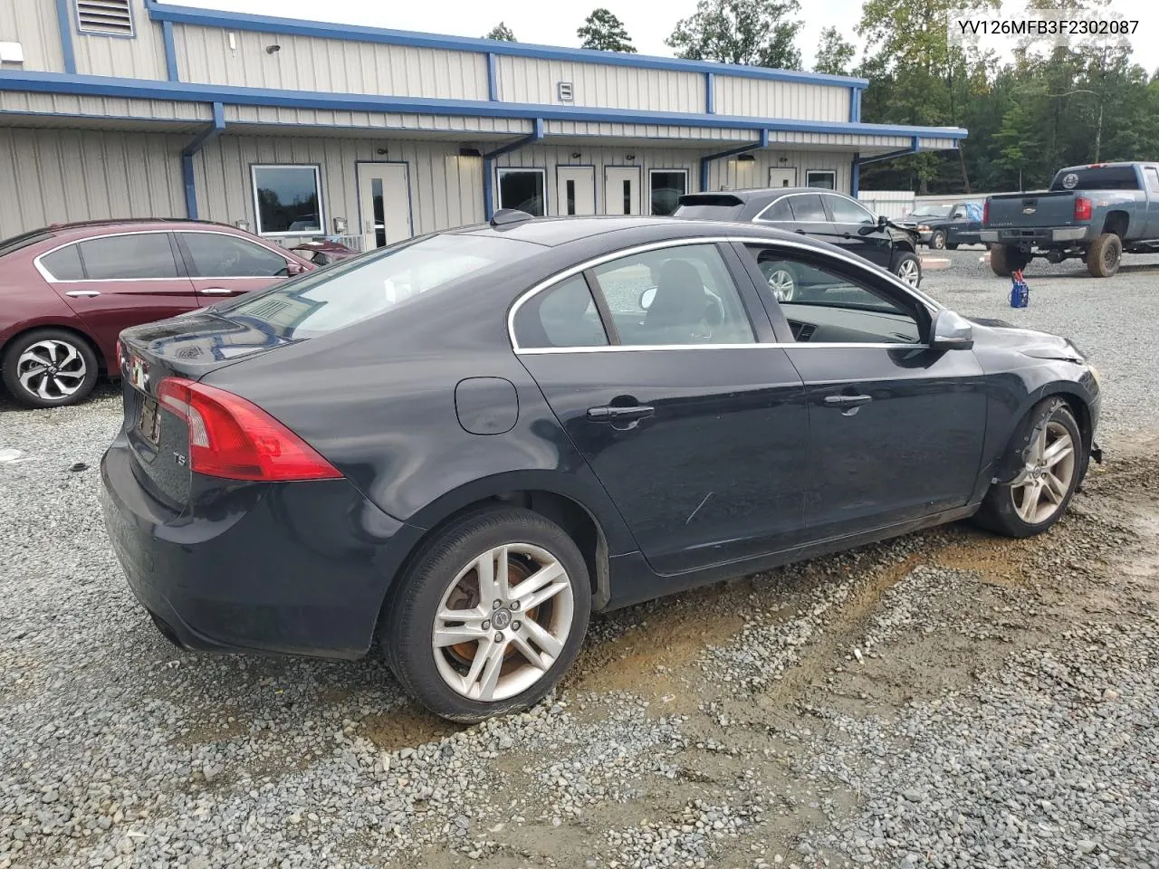 2015 Volvo S60 Premier VIN: YV126MFB3F2302087 Lot: 72052694