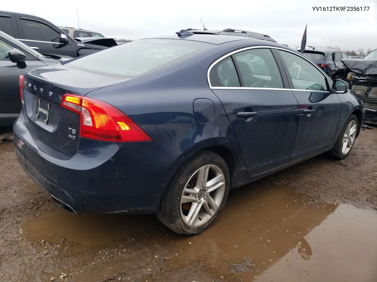 YV1612TK9F2356177 2015 Volvo S60 Premier