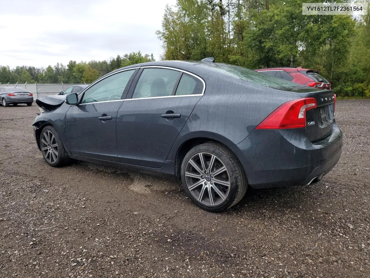 YV1612TL7F2361564 2015 Volvo S60 Premier+