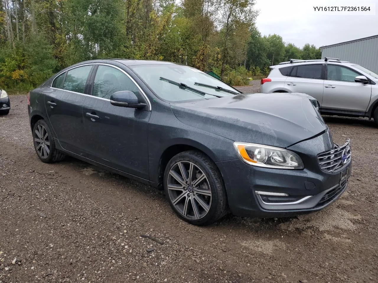 2015 Volvo S60 Premier+ VIN: YV1612TL7F2361564 Lot: 72397264