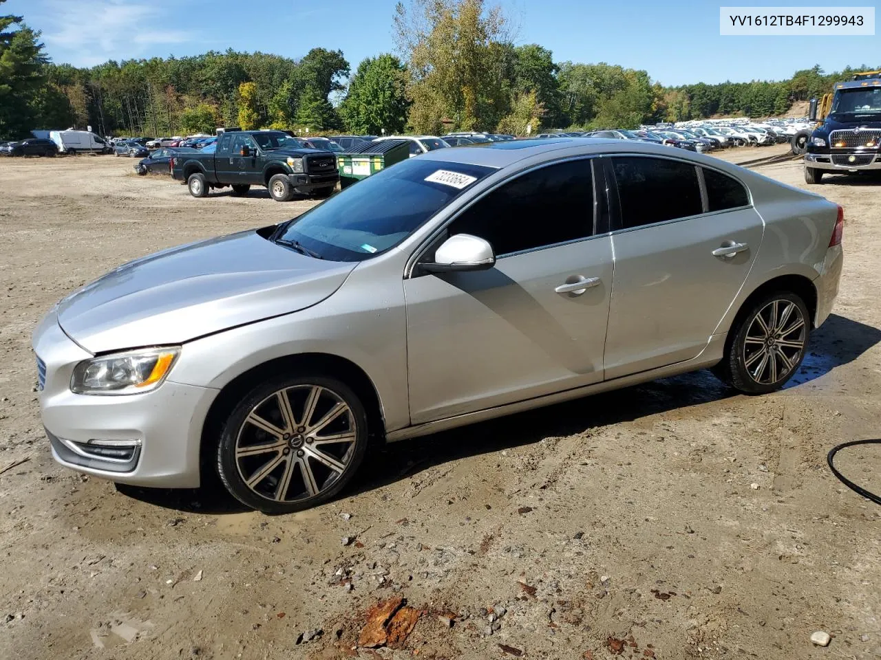 2015 Volvo S60 Premier VIN: YV1612TB4F1299943 Lot: 73233664