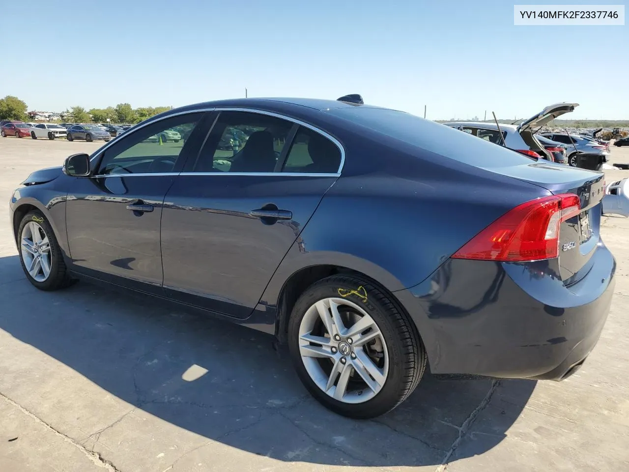 2015 Volvo S60 Premier VIN: YV140MFK2F2337746 Lot: 73255324