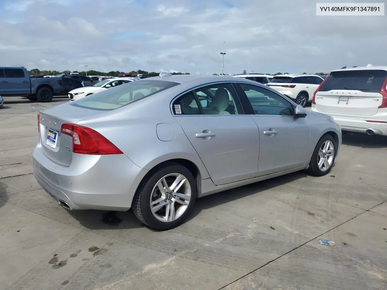 YV140MFK9F1347891 2015 Volvo S60 Premier